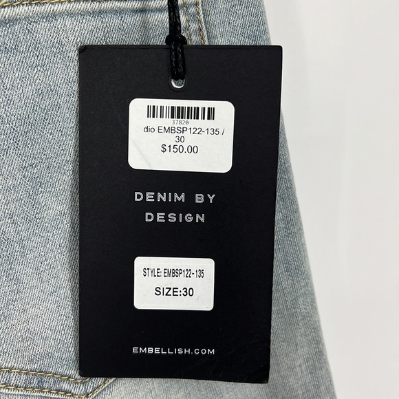 Embellished Embellish desert graphic Denim Indio Denim Light Blue SZ 30 - Picture 6 of 15